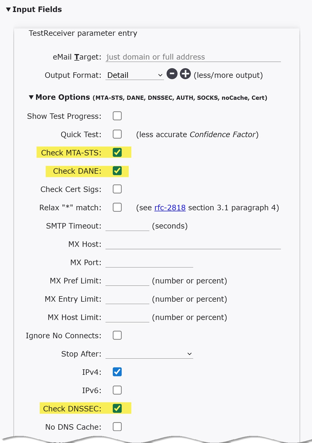 testto input fields expanded